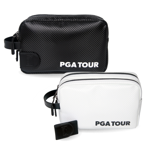 PGA 투어 퍼펙트 투지퍼 카본 머니클립 골프 파우치