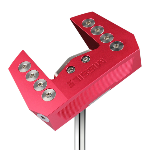 미사일골프 26년 신형 국산 제로토크 CNC밀링 퍼터-메탈 로즈 핑크