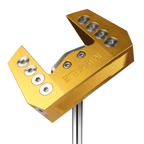미사일골프 26년 신형 국산 제로토크 CNC밀링 퍼터-로얄 골드