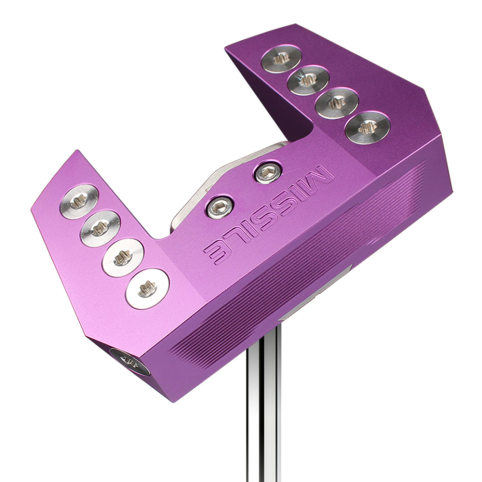미사일골프 26년 신형 국산 제로토크 CNC밀링 퍼터-엣지 바이올렛