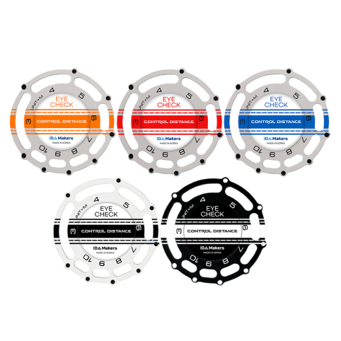 아이디메이커스 아이체크 볼마커 퍼팅 거리측정 골프 선물세트1P(볼마커+자석클립)