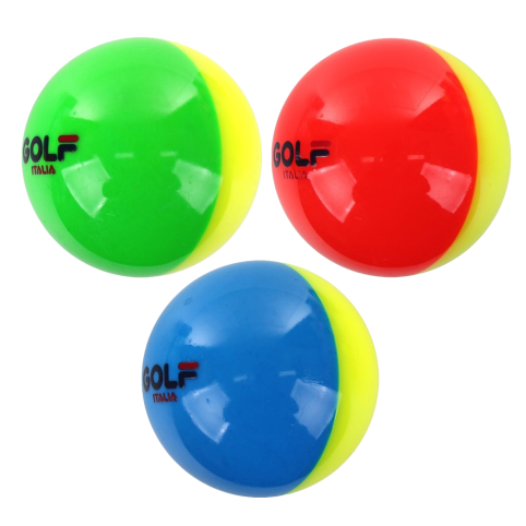 FILA 휠라 하프 믹스 반반 파크골프공 3피스 고반발 스핀 파크골프공