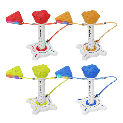 아이디메이커스 LED골프티 분실방지 티높이조절 컨트롤 카르마 골프티꽂이-1P