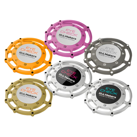 아이디메이커스 아이체크 볼마커 퍼팅 거리측정 골프 선물세트1P(볼마커+자석클립)