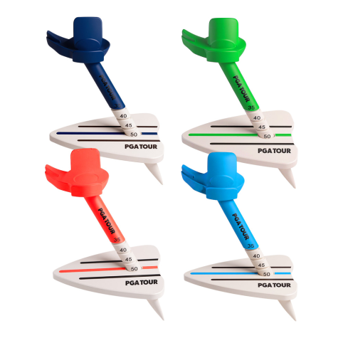 PGA투어 에이밍 컨트롤 높이조절 에어핏 골프티 1P