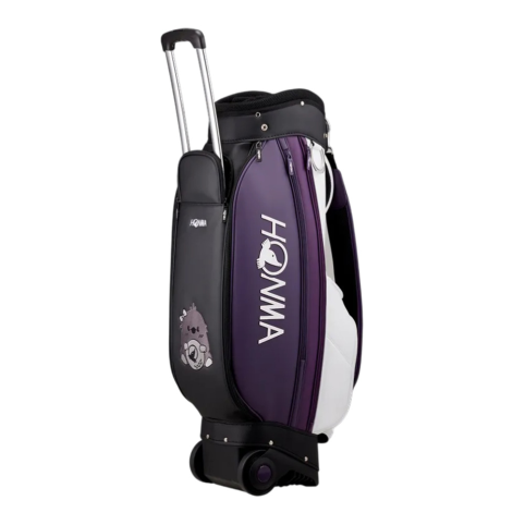 혼마 2026 비즐4 퍼플 톤온톤 여성 모던 8.5인치 휠백 CB12611