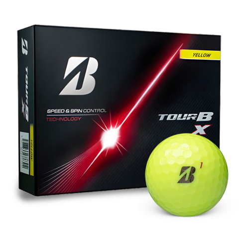 브리지스톤 2026 투어 TOUR B X 3피스 골프공 12구 / 옐로우