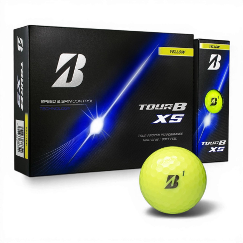 브리지스톤 2026 투어 TOUR B XS 3피스 골프공 12구 / 옐로우