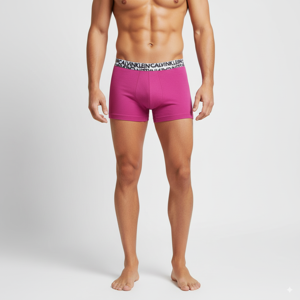 [Calvin Klein] Pro Stretch Graphic Trunk Purple (U1326)