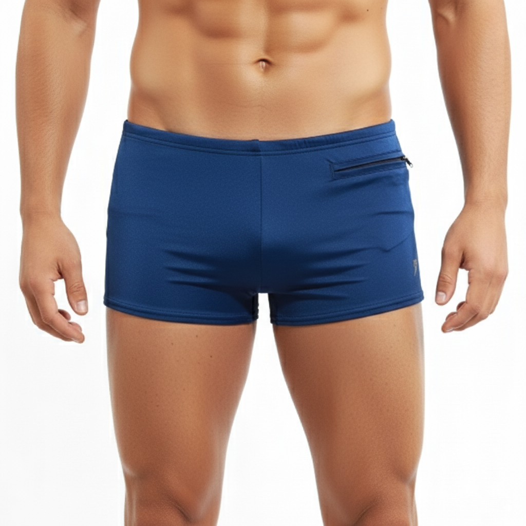 [Speedo USA] Solid 7인치 Zipper Navy (730206)