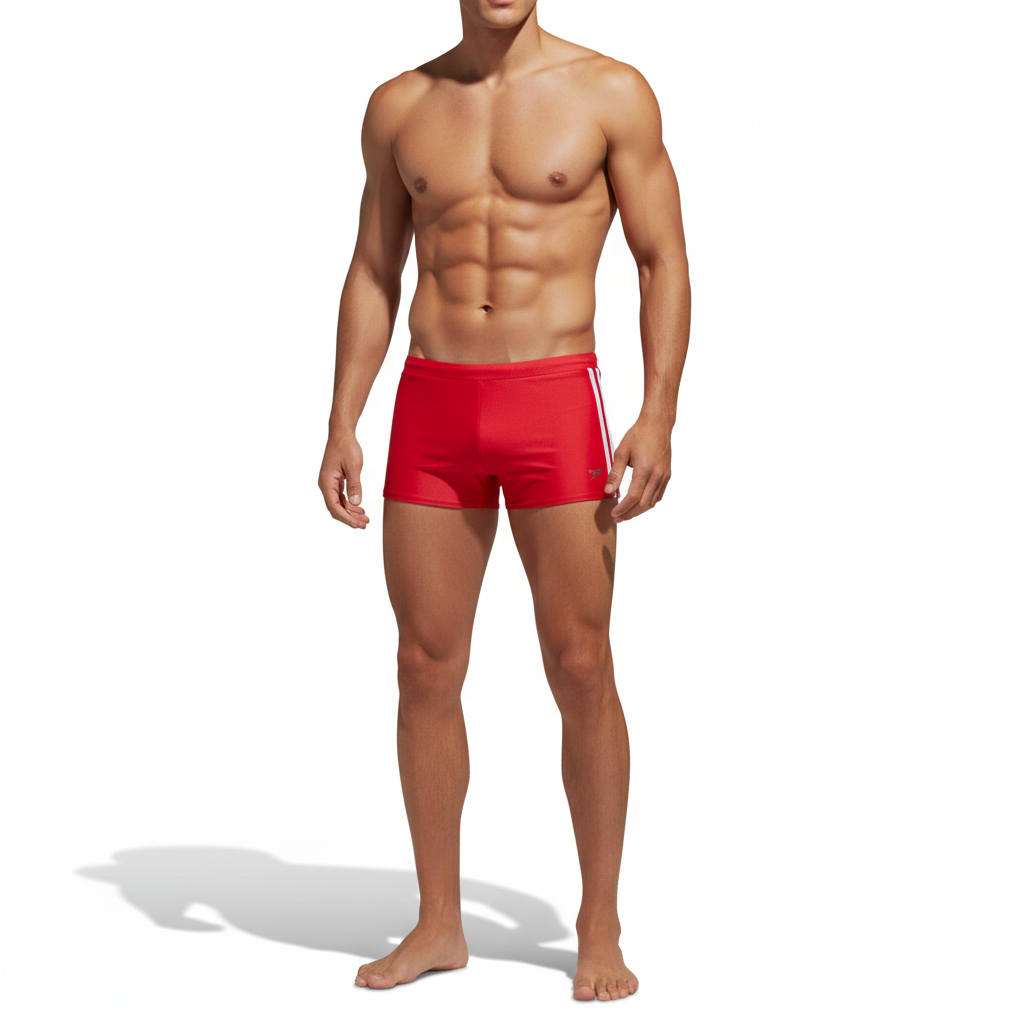 [Speedo USA] Shoreline Square Leg RED (7300000)