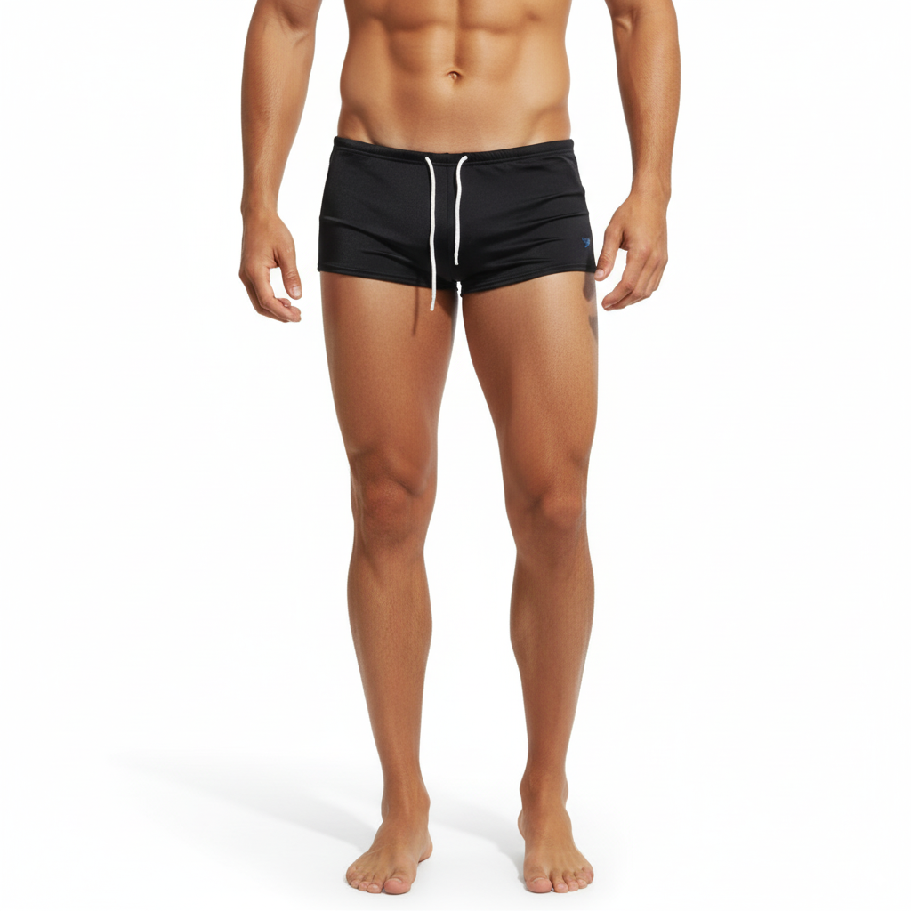 [Speedo USA] Solid 7인치 Zipper Black (730206)