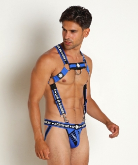 [BREEDWELL] SNAX BODY HARNESS BLUE