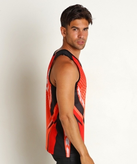 [BREEDWELL] SNAX TANK TOP NEON ORANGE
