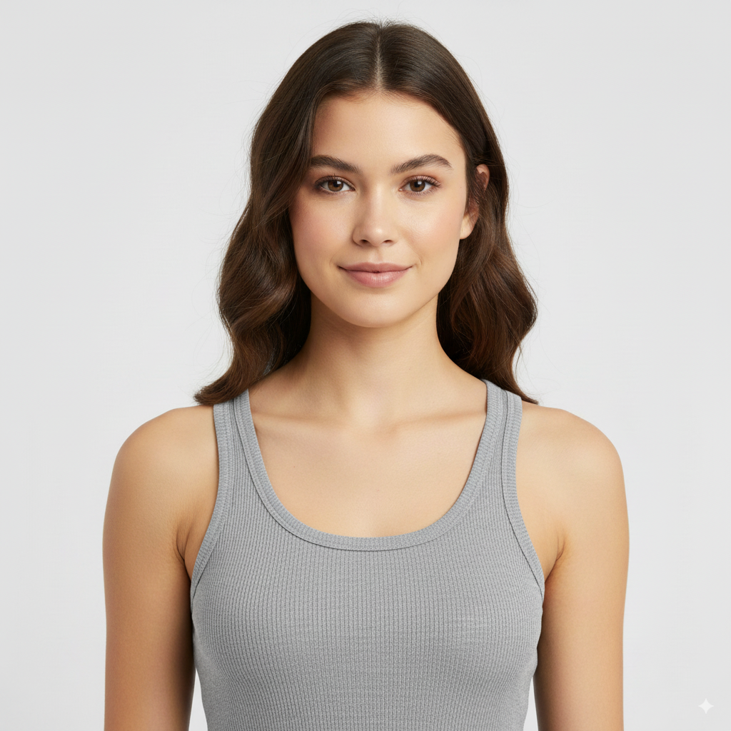 [Calvin Klein] Sport Rib Racer Back Tank [D1142]