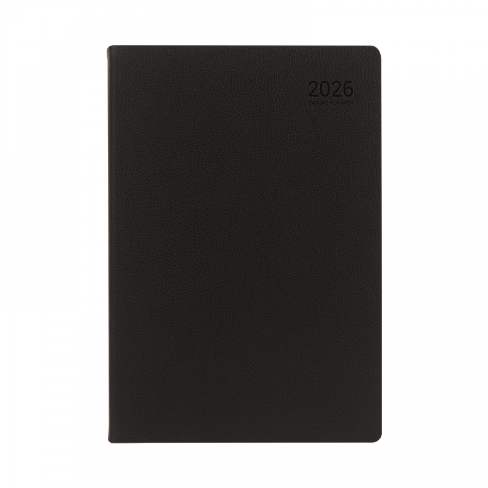 26년 캐주얼 플래너 2D1P 25절 웜블랙