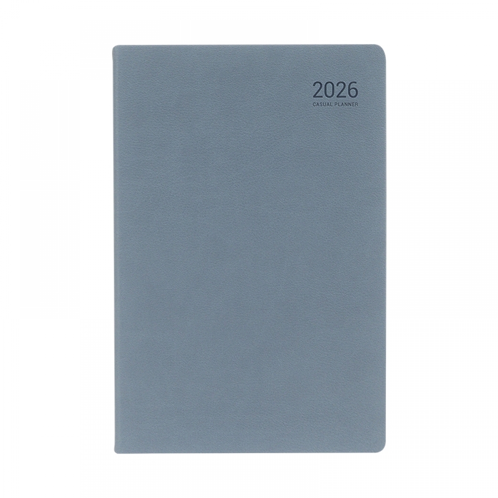 26년 캐주얼 플래너 위클리 25절 더스티블루