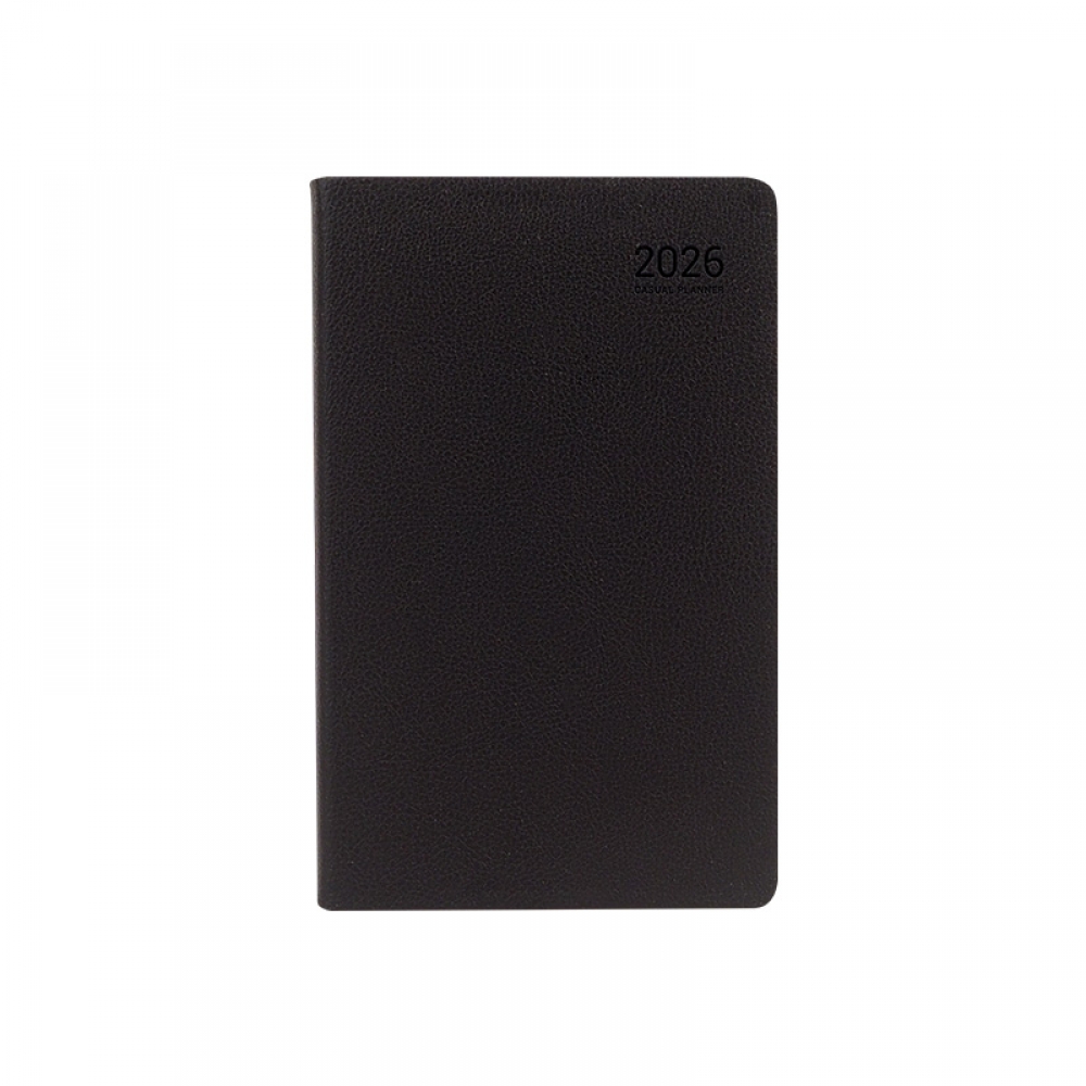 26년 캐주얼 플래너 먼슬리노트 32절 웜블랙