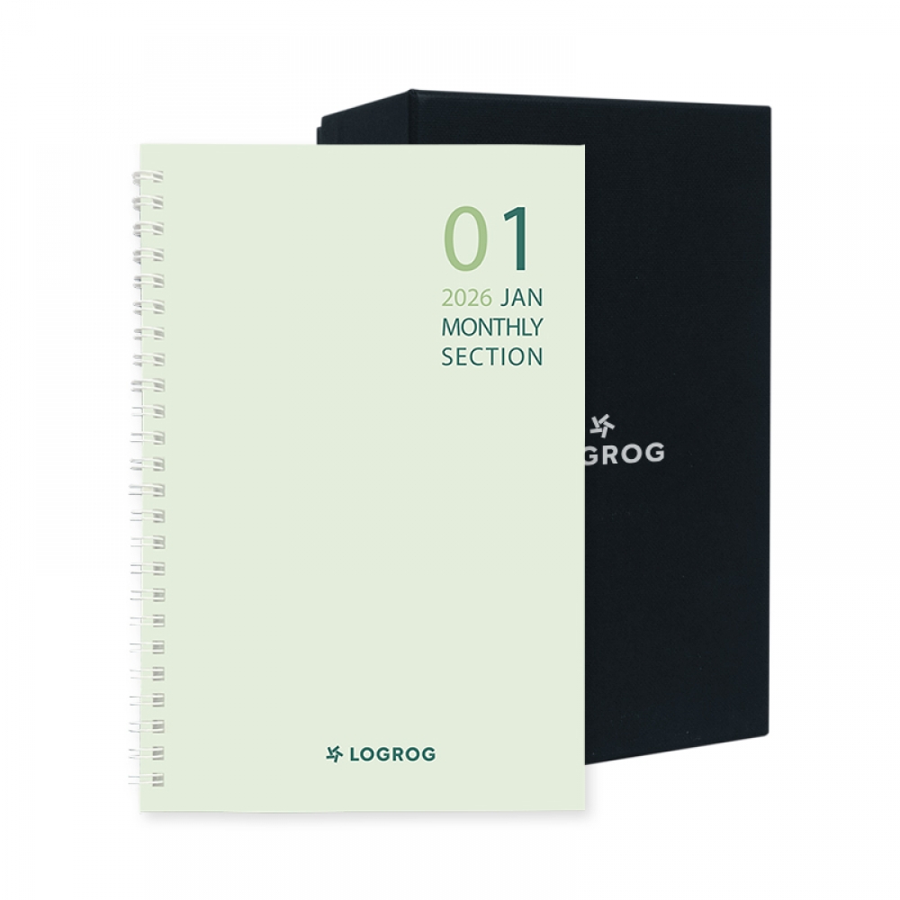 26년 오리지널 1D2P 리필 - 1월(CL TW) 속지 [사용기간 : 26년 1월 ~ 12월]