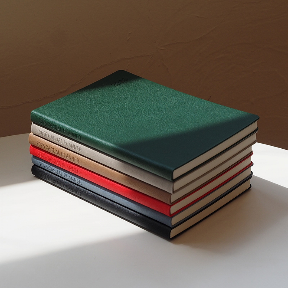 26년 캐주얼 플래너 위클리 25절 색상선택
