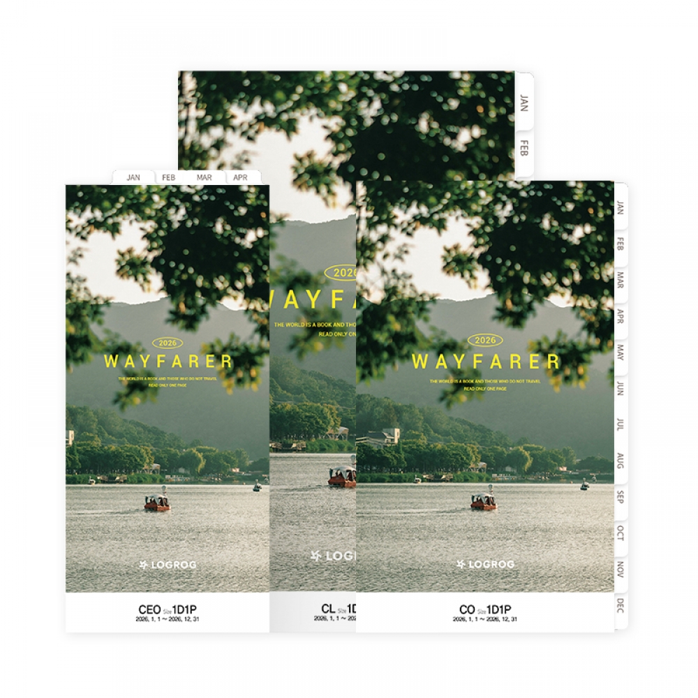 26년 웨이페러 1D1P 디자인속지 - 1월 CEO CO CL