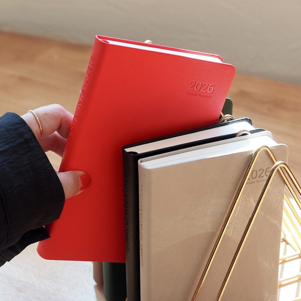 [열개반값] 26년 캐주얼 플래너 2D1P 32절 색상선택