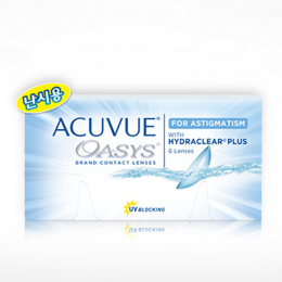 [2주용] 아큐브 오아시스 난시 6P