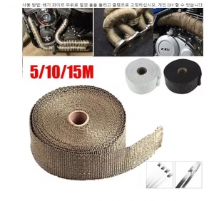 iX 티타늄 배기 유리단열랩 폭 5cm, 길이 15미터