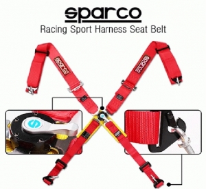 iX 스파르코 Cam Lock 턴버클타입 4점식 레이싱 안전벨트