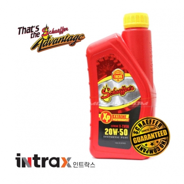 쉐이퍼 Extreme V-Twin Synthetic Plus 레이싱 엔진오일 946ml 20W50