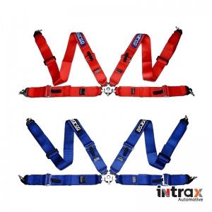 iX 스파르코 타입 4점식 레이싱 안전벨트