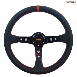 iX PIVOT OMP CORSICA스타일 350파이 튜닝핸들 레드