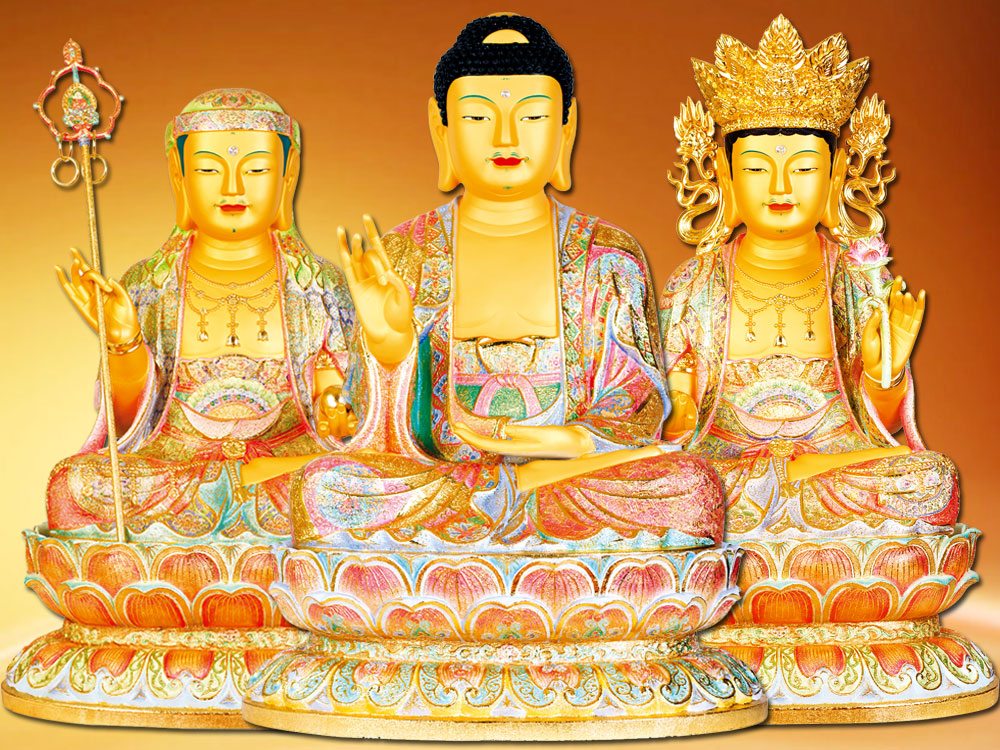 아미타 3자 삼존불(SA01483)