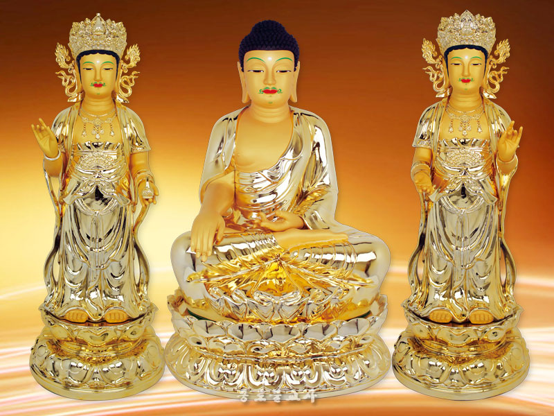석가모니3자 삼존불 석가모니3자 삼존불