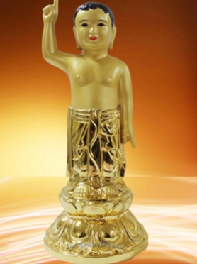 탄생불 (순금증착개금)