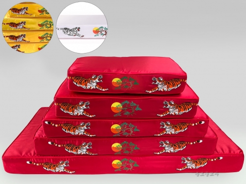 호랑이수 산신 방석