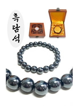 흑담석 합장주 8mm