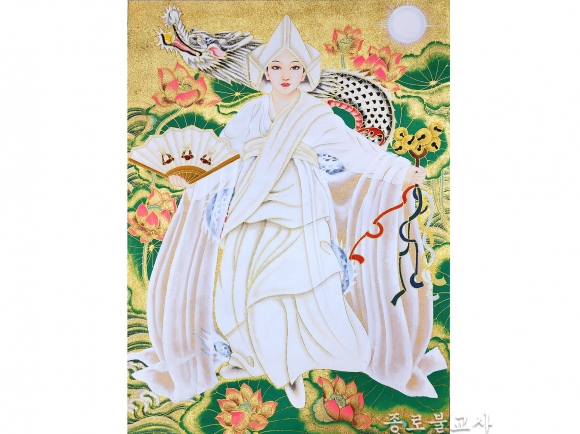삼베금칠보 용궁불사 4 x 3