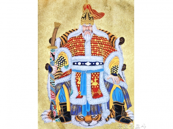 삼베금칠보 장군 4 x 3