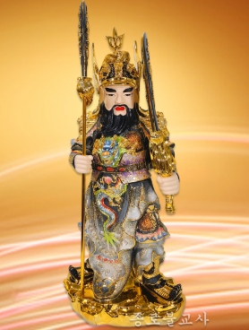도금칠보용장군 3자3치 (펄흑)