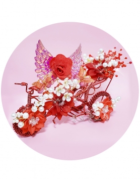 꽃마차 (빨강)