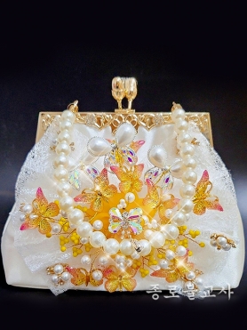 리본선녀가방 (노랑)