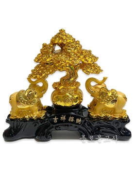 돈나무와 행운코끼리