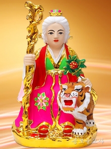 여산신 8치(홍)