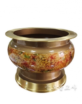 옥무늬 청동칼라향로 (소,중,대)