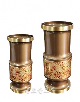 옥무늬 청동칼라향꽂이 (중,대)