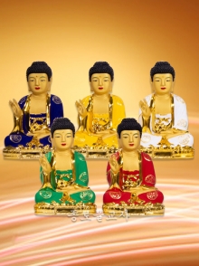 칠성여래불 7치 (5색)