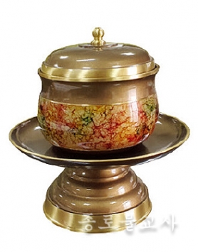 옥무늬 청동칼라다기(소,중,대)