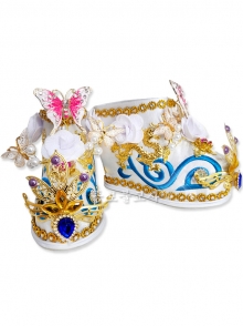 나비동자장군신발 (백색)