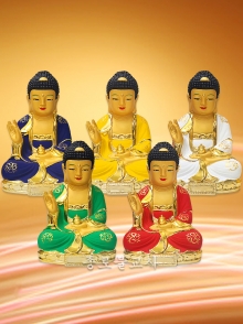 약사여래불 6치(5색)